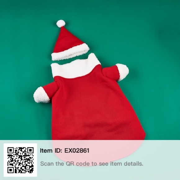 Keep Your Pet Warm and Festive With This Winter Santa Claus Suit - Picture 4 of 6